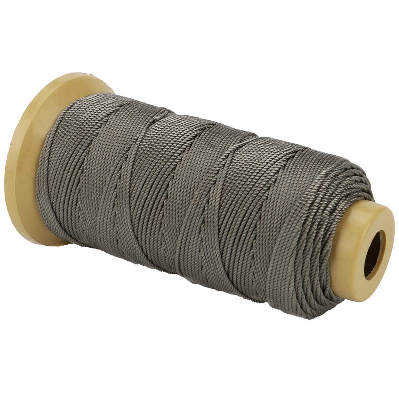 McFanBe Twisted Nylon Line Twine String Cord for Gardening Marking DIY Projects Crafting Masonry (Gray, 1.5mm-328 feet) - Image 2